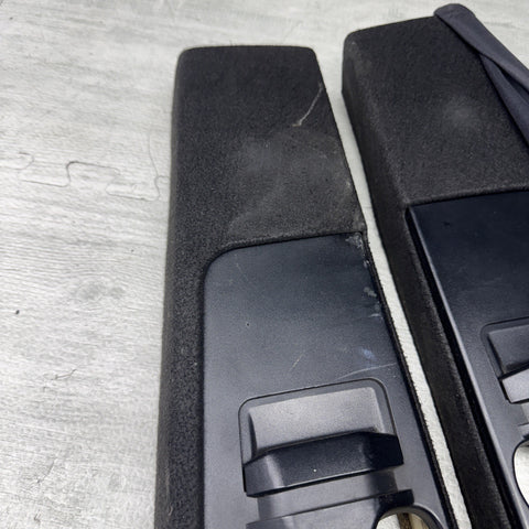 2001-2006 BMW M3 E46 Driver Passenger Interior Upper B-Pillar Trim Cover OEM