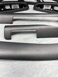01-06 BMW E46 M3 Convertible Interior Armrests Trim Set Titan Shadow Grey