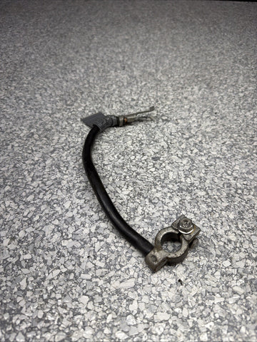 01-06 BMW E46 M3 Battery Black Negative Power Terminal Cable Rear