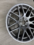 BMW 01-06 E46 M3 163M OEM 19 Rear 19x9.5 ZCP Competition Rim Wheel *Cracked