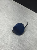 01-06 BMW E46 M3 Rear Tow Hook Eye Cover 2695273 Topaz Blue