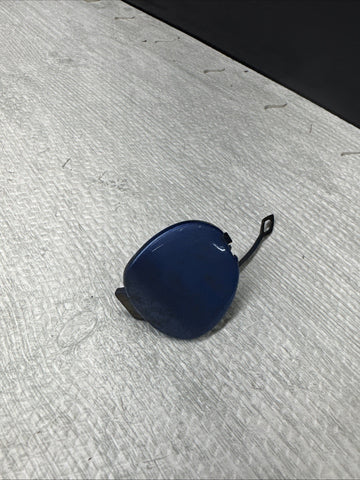 01-06 BMW E46 M3 Rear Tow Hook Eye Cover 2695273 Topaz Blue