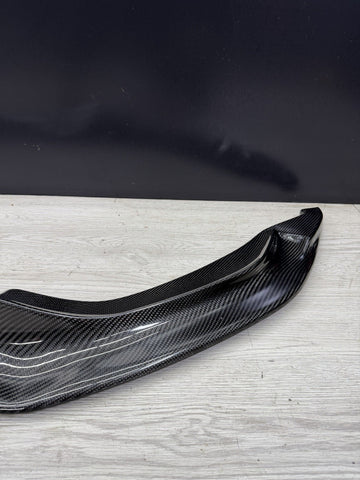 BMW F80 M3 F82 F83 M4 15-20 V Style Carbon Fiber Front Bumper Lip Splitter