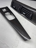 15-20 BMW F83 M4 Carbon Fiber Interior Dash Dashboard Trim Set OEM