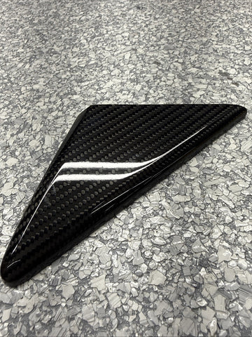 Porsche 22-25 718 GT4RS Carbon Fiber Mirror Cap Interior Cover OEM 3B10201