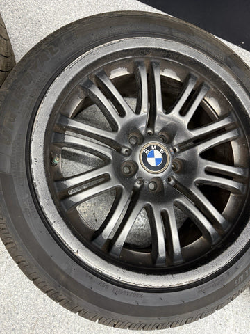 OEM BMW 01-06 E46 M3 18” Wheels Style 67 Rims Staggered Set