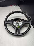 BMW 01-06 E46 3 Series Sport Steering Wheel + Trim Stock GRADE C