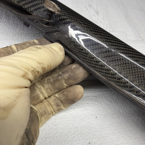 BMW E46 M3 01-06 Cabin Filter Cover Lid Carbon Fiber *Lifting Carbon*