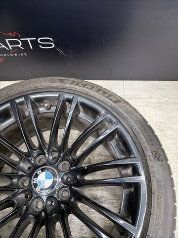 BMW E90 E92 E93 M3 2008-2013 OEM M3 FRONT RIM WHEEL TIRE 18"X8.5" ASSEMBLY