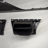 15-20 BMW F80 M3 F80 F82 M3 M4 Carbon Fiber Interior Dash Dashboard Trim Set OEM