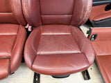 08-13 BMW E92 M3 Coupe Complete Interior Seats Fox Red