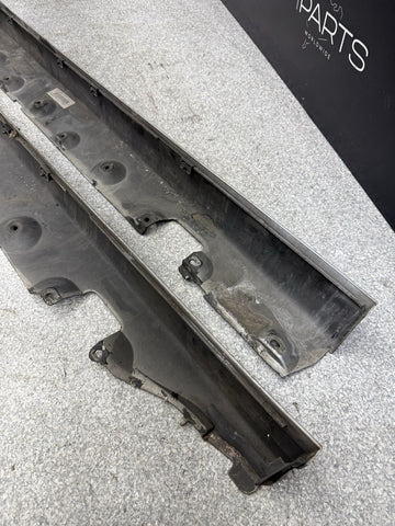 01-06 BMW E46 M3 Rocker Panel Side Skirts OEM Titanium Silver