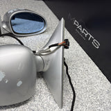 01-06 BMW E46 M3 Side View Door Mirrors Pair Titan Silver *Notes*