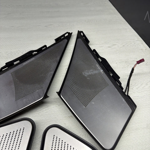 13 14 15 F12 BMW M6 Bang & Olufsen Speaker Cover Trim Panel Set OEM