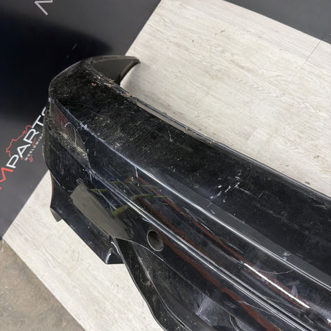 (PICKUP ONLY) 06-10 BMW E63 E64 M6 OEM Rear Bumper Sapphire Black *Bent*