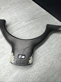 OEM 01-06 BMW E46 M3 Lower Steering Wheel Trim Cover Plate Titan Shadow Grey
