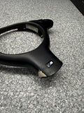 OEM 01-06 BMW E46 M3 Upper & Lower Steering Wheel Trim Cover Plate Black
