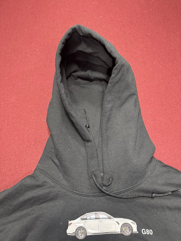 Mpartsworldwide X Precision Hoodie Hoody 2025 Black  Generations XL Extra Large