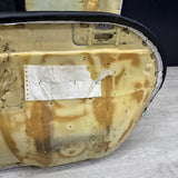 95-99 BMW E36 M3 Sedan Rear Bench + Folding Backrest Back Rest Seats Black *Rip*