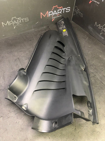 Engine Motor Cover Shield Panel Black 19-23 Ferrari F8 Tributo