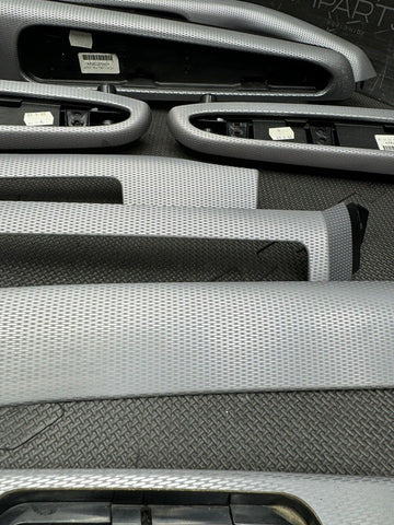 01-06 BMW E46 M3 Coupe Interior Armrests Trim Set Competition Trim Cube