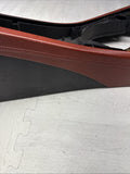 08-13 BMW E90 E92 E93 M3 Extended Fox Red Leather Center Console + Armrest OEM