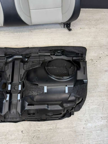 2021–2023 Ford Mustang Coupe Rear Seats Black/Ceramic Leather OEM PR3B-L63160-AA