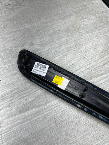 BMW 01-06 E46 M3 REAR LEFT Black Leather Armrest Pad 7837594