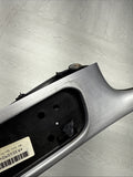 01-06 BMW E46 M3 Brushed Aluminum/Black Door Trim Armrest Front Left Driver