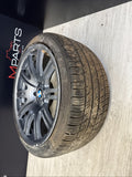 01-06 BMW E46 M3 19x9.5 Style 67 Rear M Double Spoke Wheel OEM