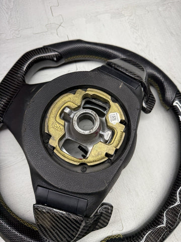 BMW E60 E63 E64 M5 M6 06-10 SMG Steering Wheel Carbon Fiber LED Performance
