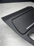 13-16 BMW F10 M5 Center Console Cover Panel Bezel Trim Leather Black