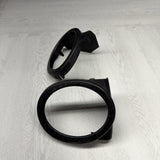 01-06 BMW E46 M3 FRONT FOG LIGHT COVERS SURROUND TRIMS 51112695255 GENUINE