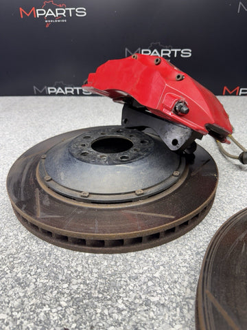 08-13 BMW E90 E92 E93 M3 Stoptech Big Brake Kit Calipers Rotors Front ST60