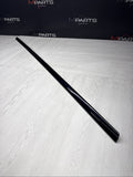 BMW 01-06 E46 M3 FRONT RIGHT DOOR TRIM MOLDING 8208670 CARBON BLACK