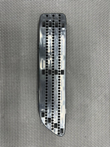 01-06 BMW E46 M3 BLACK Left Driver Fender Vent Grille Grills Trim NO EMBLEM