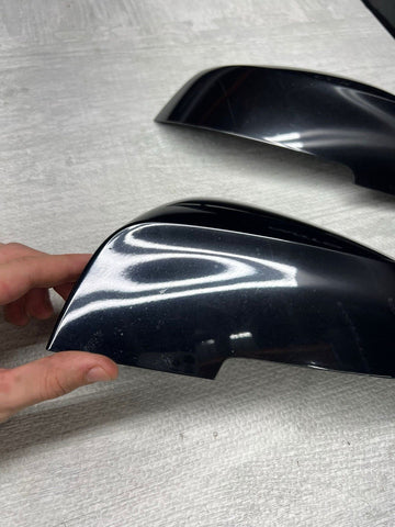 BMW 1 2 3 4 Series F30 F31 F32 Wing Mirror Covers Pair Black OEM