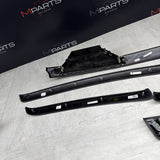 08-13 BMW E92 E93 M3 Interior Trim Set Carbon Leather OEM Genuine *Notes*