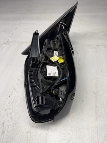 21-26 BMW G80 M3 Right Side Door Mirror W/ Camera Black Gloss *Broken Plastics