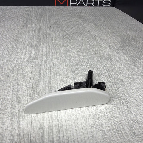 01-06 BMW E46 M3 Left Driver Head Light Washer Jet Cover 8256179 Alpine White