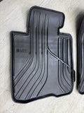 BMW F32 F33 F82 F83 F36 Front All Weather Floor Mats Genuine 51472348155