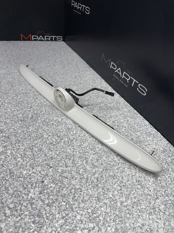 01-06 BMW E46 M3 Convertible Trunk Lid Grip Key Deck Handle Alpine White