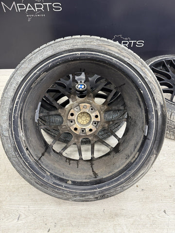 19x8.5 19x9.5 CSL STYLE 5x120 BMW E46 M3 Matte Black 19” Wheels Rims Set (4)