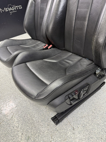 OEM 15-18 BMW F80 M3 FRONT LEATHER SEAT SEATS CUSHION INTERIOR BLACK