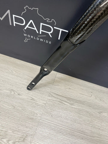 15-20 BMW F80 F82 F83 M3 M4 Carbon Fiber Strut Braces Bar OEM *Chipped Tab*