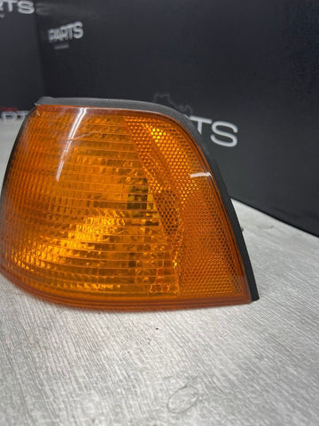 Amber Corner Signal Lights 92-99 BMW 3 Series E36 Sedan Pair