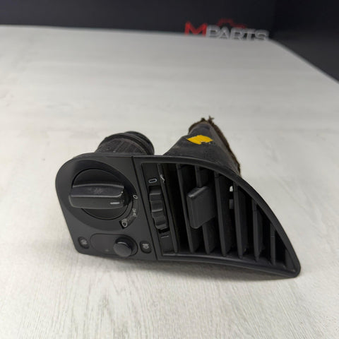 92-99 BMW E36 M3 328 318 325 Dash Headlight Switch Control Air Vent Trim OEM