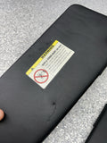 1999-2003 BMW E39 M5 Sun Visor Visors Black Nappa Leather Stitched Set OEM