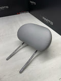 BMW E46 M3 01-06 Front Seat Headrest Head Rest Gray OEM