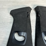 11-17 BMW F10 528 535 550 M5 INTERIOR B-PILLARS TRIMS COVERS ALCANTARA PAIR